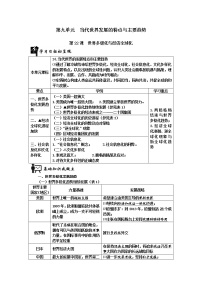 高中历史人教统编版(必修)中外历史纲要(下)第22课 世界多极化与经济全球化	学案