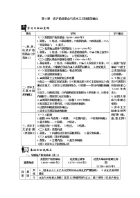 历史(必修)中外历史纲要(下)第四单元 资本主义制度的确立第9课	 资产阶级革命与资本主义制度的确立学案