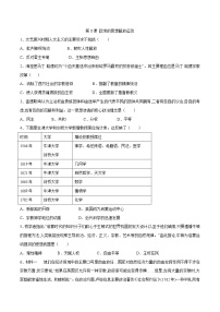 人教统编版(必修)中外历史纲要(下)第8课	 西欧的思想解放运动	课时作业