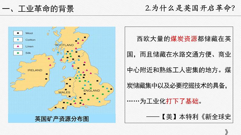 2019-2020学年历史新教材部编版必修中外历史纲要下 第10课 影响世界的工业革命 课件（20张）第8页