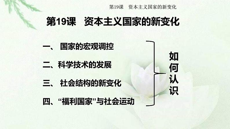 2019-2020学年部编版必修下册：第19课 资本主义国家的新变化【课件】（68张）05