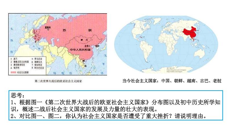 2019-2020学年部编版必修下册：第20课 社会主义国家的发展与变化【课件】（31张）03