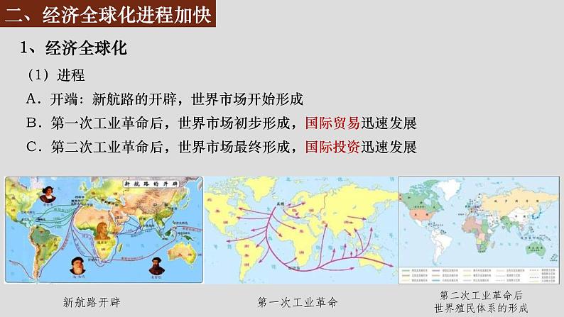 2019-2020学年部编版必修下册：第22课 世界多极化与经济全球化【课件】（24张）07