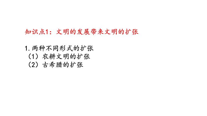 2019-2020学年部编版必修中外历史刚要下 第2课古代世界的帝国与文明交流 课件（30张）第6页