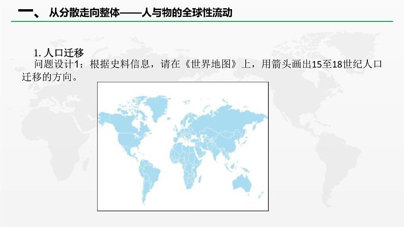 2019-2020学年新教材部编版必修中外历史纲要下 第7课 全球联系的初步建立与世界格局的演变 课件（33张）04