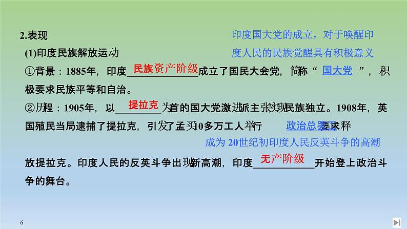 2019-2020学年部编版必修下册：第13课 亚非拉民族独立运动 【课件】（37张）第6页