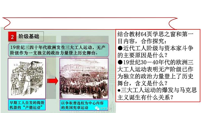 2019-2020学年部编版必修下册：第11课 马克思主义的诞生与传播【课件】（42张）08