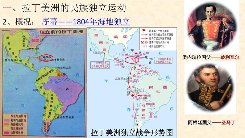 2019-2020学年部编版必修下册：第13课 亚非拉民族独立运动【课件】（21张）第5页