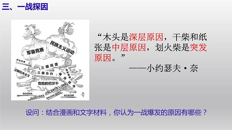 2019-2020学年部编版必修下册：第14课 第一次世界大战与战后国际秩序【课件】（20张）第5页