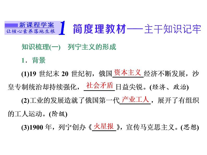 2019-2020学年部编版必修下册：第15课  十月革命的胜利与苏联的社会主义实践（课件）（37张）04