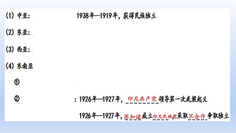 2019-2020学年部编版必修下册：第16课 亚非拉民族民主运动的高潮【课件】（35张）08