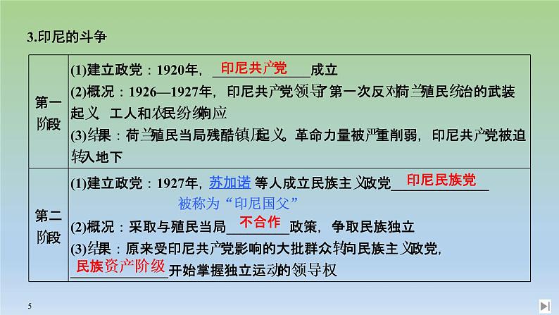 2019-2020学年部编版必修下册：第16课 亚非拉民族民主运动的高涨 【课件】（16张）第5页