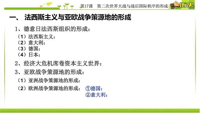 2019-2020学年部编版必修下册：第17课 第二次世界大战与战后国际秩序的形成【课件】（46张）第4页