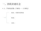 2019-2020学年部编版必修下册：第3课 中古时期的欧洲【课件】（38张）