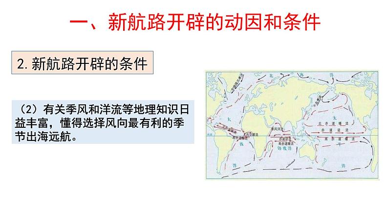 2019-2020学年部编版必修下册：第6课 全球航路的开辟【课件】（22张）第8页