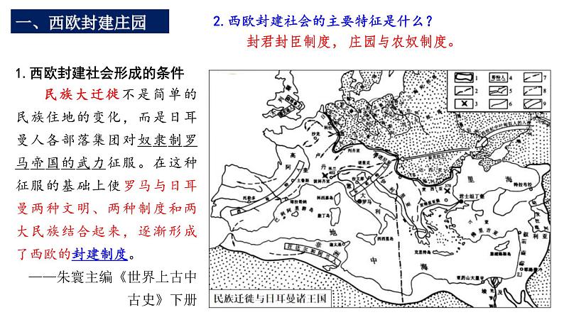 2019-2020学年部编版必修下册：第3课 中古时期的欧洲【课件】（42张）06