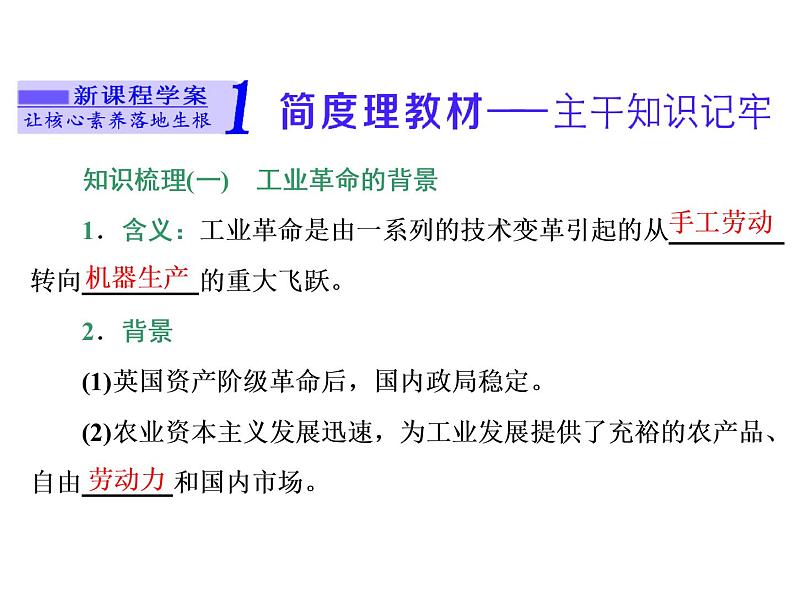 2019-2020学年部编版必修下册：第10课  影响世界的工业革命（课件）（39张）05