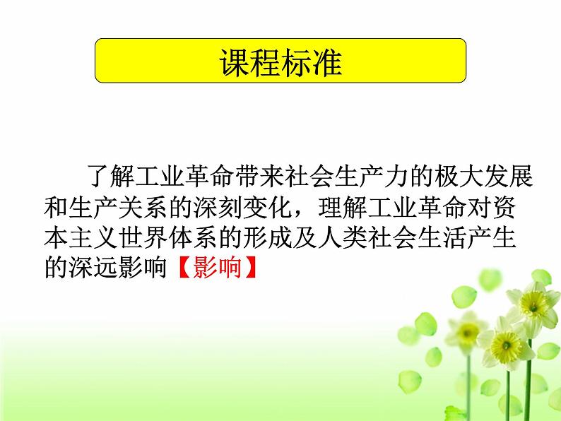 2019-2020学年部编版必修下册：第10课 影响世界的工业革命【课件】（49张） (1)第3页