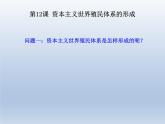 2019-2020学年部编版必修下册：第12课 资本主义世界殖民体系的形成【课件】（26张）