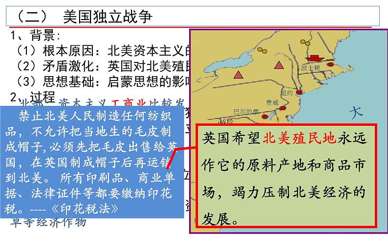 2019-2020学年部编版必修下册：第9课 资产阶级革命与资本主义制度的确立【课件】（22张）第4页