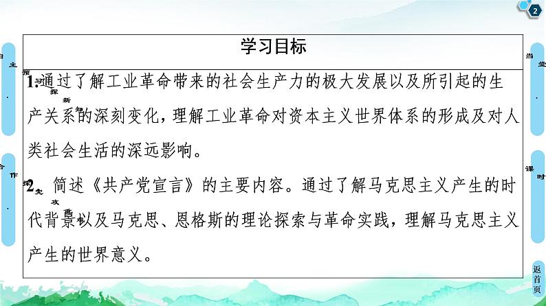 2019-2020学年部编版必修下册：  第10课　影响世界的工业革命 （课件）（53张）第2页