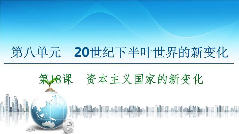 2019-2020学年部编版必修下册：  第18课　资本主义国家的新变化 （课件）（50张）01