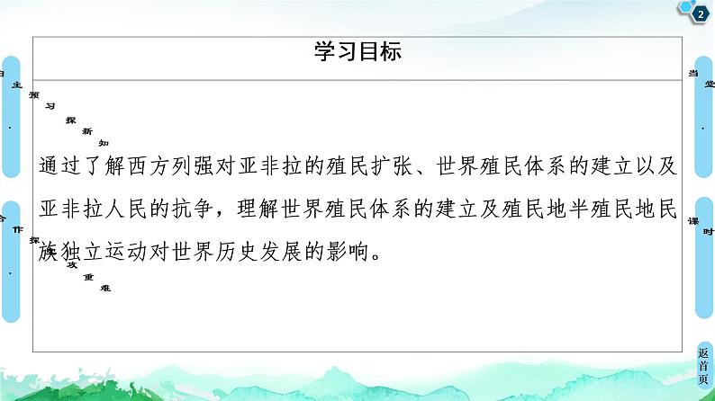 2019-2020学年部编版必修下册：  第12课　资本主义世界殖民体系的形成 （课件）（53张）第2页