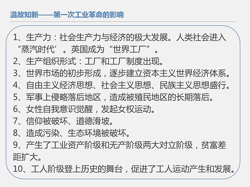 2021春人教统编版高二历史上册（课件）第06课  现代科技进步与人类社会发展（选择性必修二：经济与社会生活）03