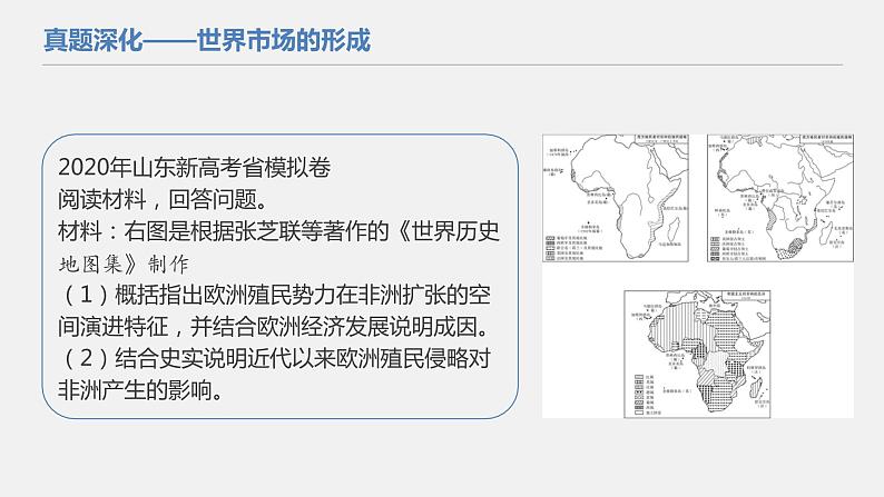 2021春人教统编版高二历史上册（课件）第08课  世界市场与商业贸易（选择性必修二：经济与社会生活）第8页