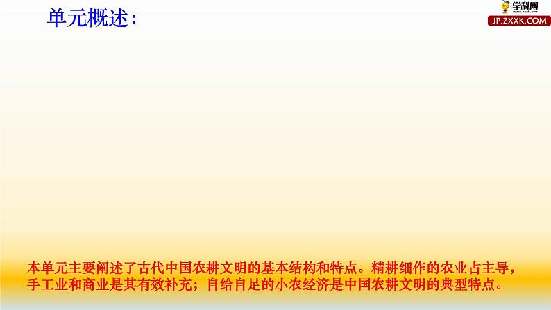 专题09 古代中国经济的基本结构与特点-2021届高考历史一轮复习课件(人教版)04