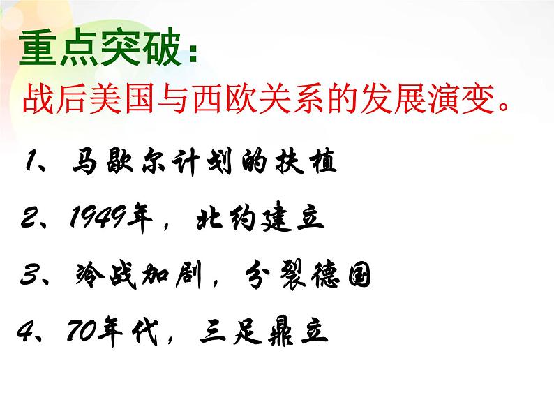 高中历史人教版必修一 第26课 世界多极化趋势的出现课件 （共24 张PPT）06