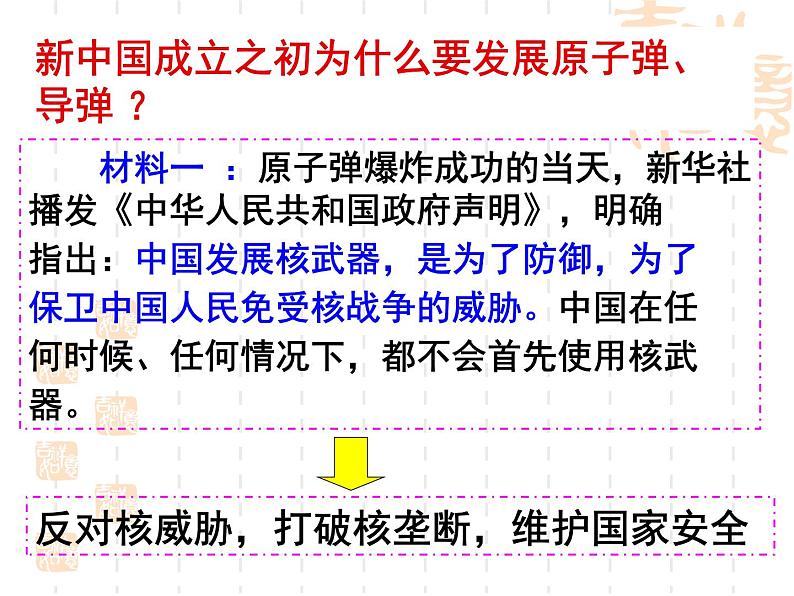 高中历史必修三同步课件：第13课新中国的科技成就（18张ppt）08