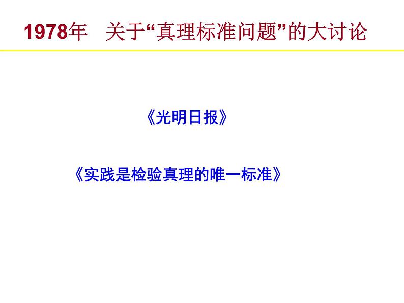 高中历史 第18课 新时期的理论探索课件1 新人教版必修308