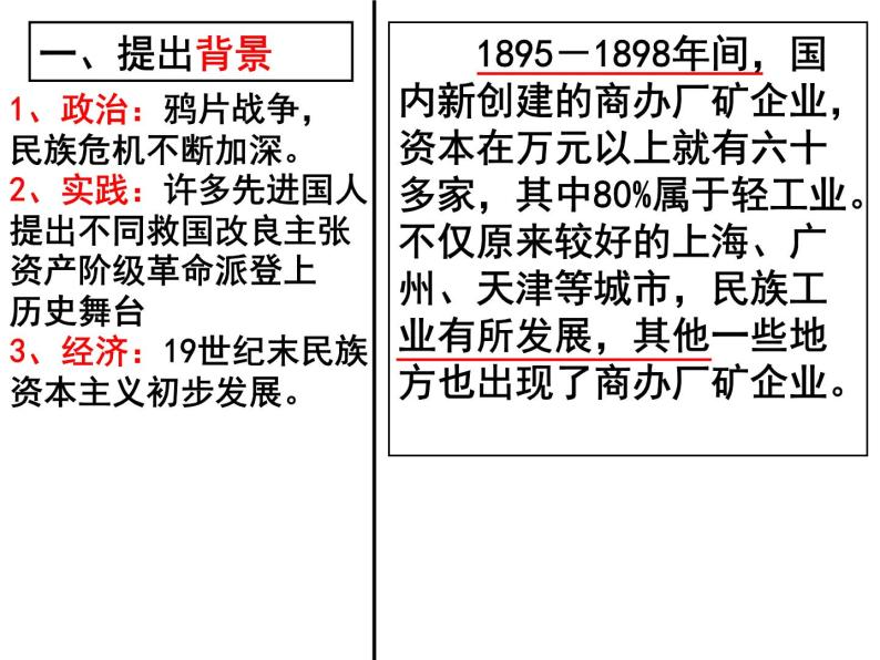 高中历史 第16课 三民主义的形成和发展课件 新人教版必修306