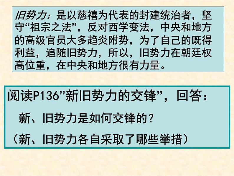 高中历史人教版选修1课件 第九单元 第4课 戊戌政变04