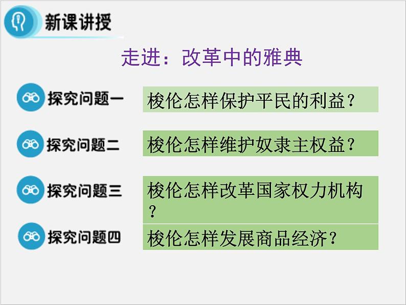 高中人教版历史选修一课件：1.2《除旧布新的梭伦改革》06