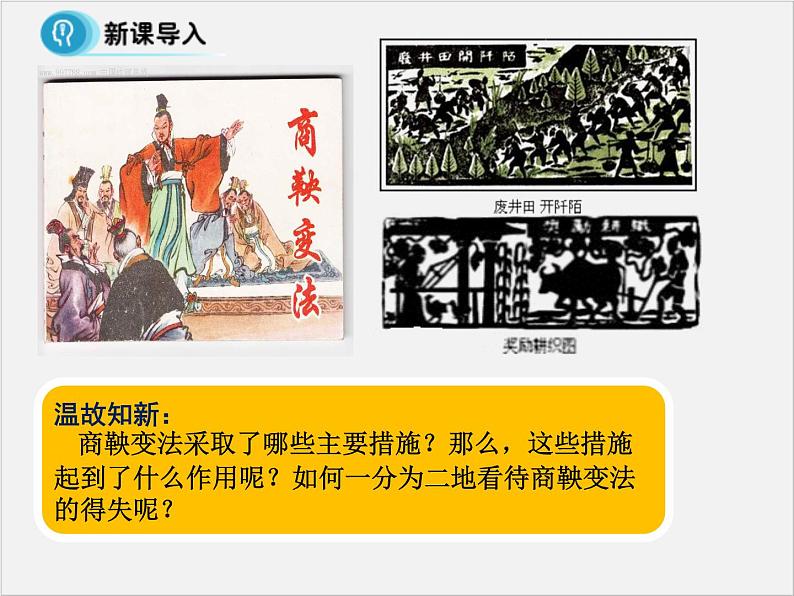 高中人教版历史选修一课件：2.3《富国强兵的秦国》05