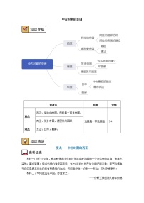 人教统编版第4课	中古时期的亚洲	导学案及答案