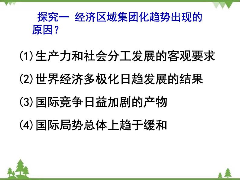 高一历史必修2同步精品课件（人教版）第8单元 第23课 当今世界的经济区域集团化04