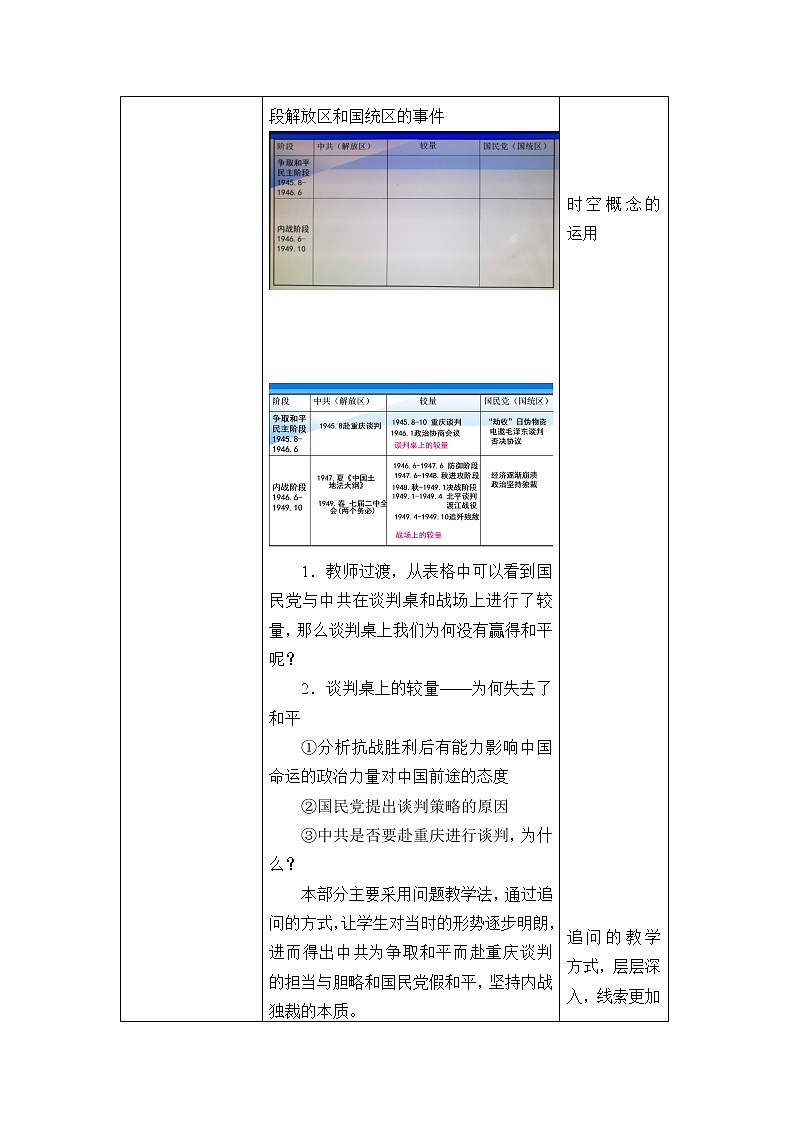 高中历史统编版（2019）必修中外历史纲要上(教案)人民解放战争02