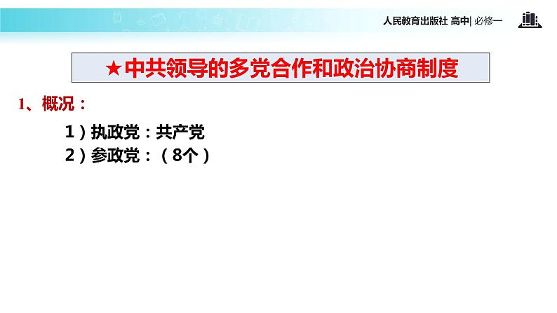 【教学课件】《新中国的民主政治建设》（历史人教必修1）06