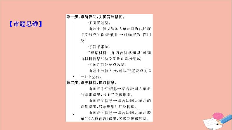 山东专用2021届高考历史二轮考前复习第四篇题型突破揭秘考场的7类满分答题规则题型4非选择题_影响意义类解法与技巧课件05