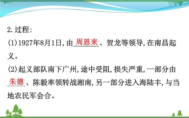 新人教版 必修1高中历史第四单元近代中国反侵略求民主的潮流4.15国共的十年对峙课件04