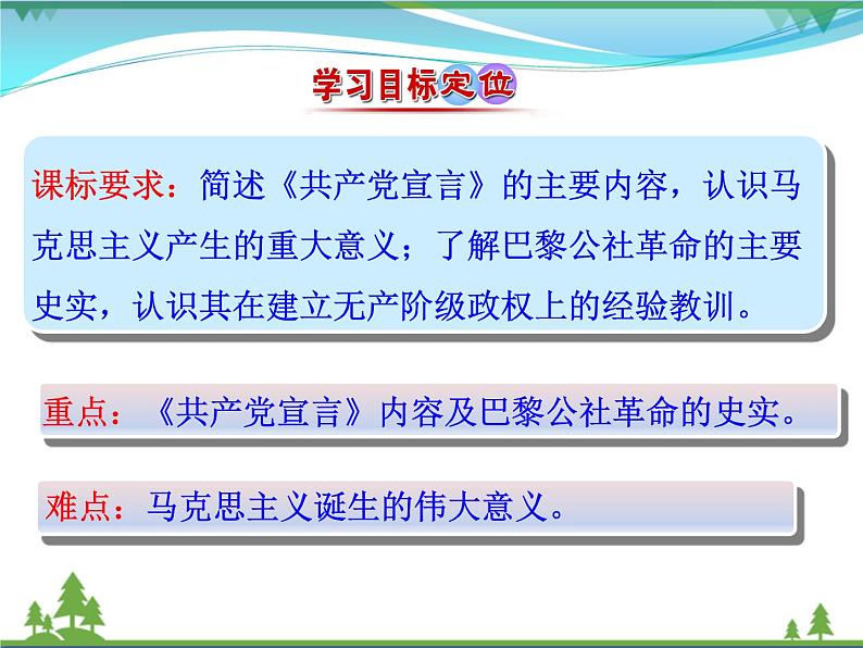 新人教版 必修1高中历史第五单元从科学社会主义理论到社会主义制度的建立第18课马克思主义的诞生课件03