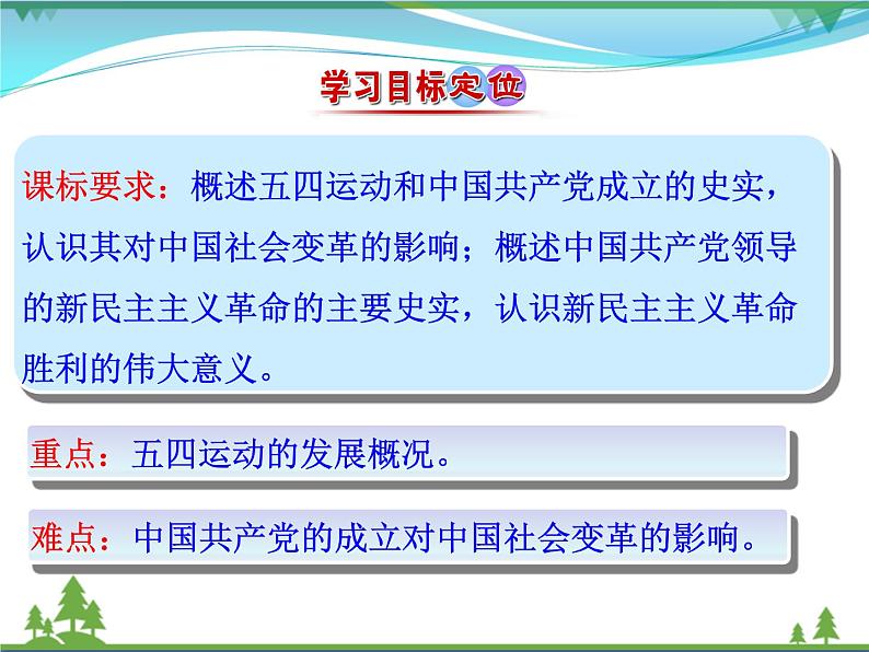 新人教版 必修1高中历史第四单元近代中国反侵略求民主的潮流第14课新民主主义革命的崛起课件03