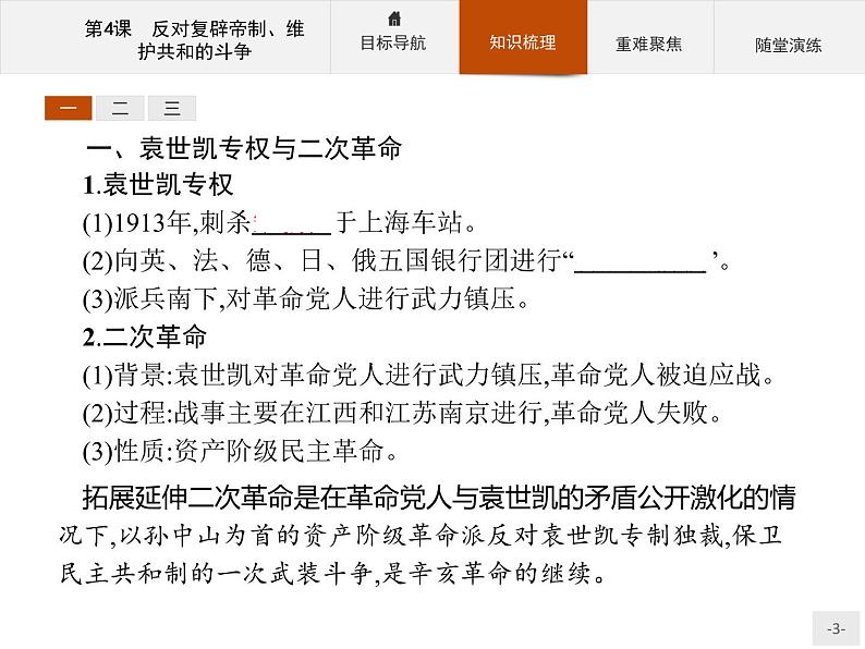 高二历史人教版选修2课件：6.4 反对复辟帝制、维护共和的斗争03