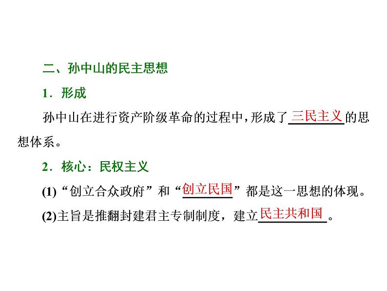 高中人教版历史选修2课件：第6单元 第2课　中国资产阶级的民主思想07