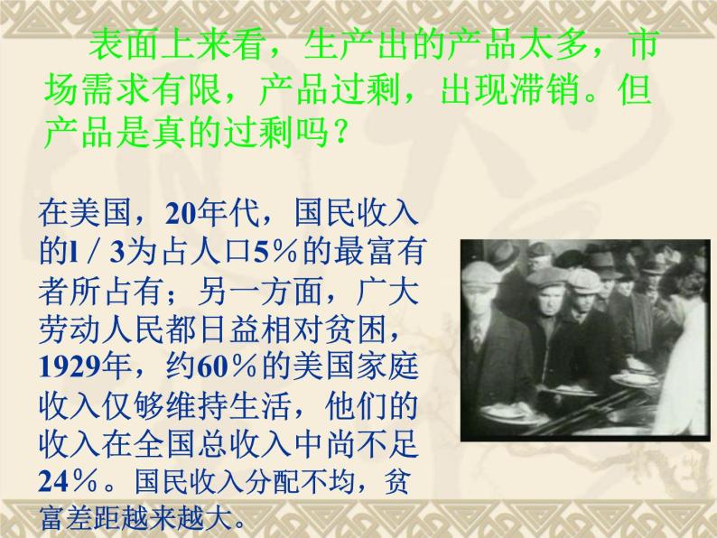 3.1《1929～1933年资本主义经济危机》课件 新人教版选修306