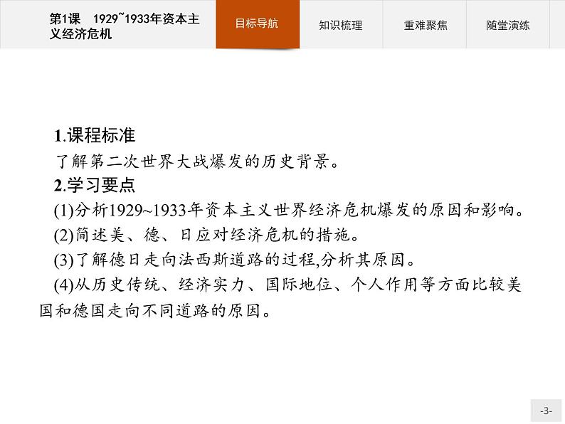 高中历史人教版选修3课件：3.1 1929-1933年资本主义经济危机课件第3页