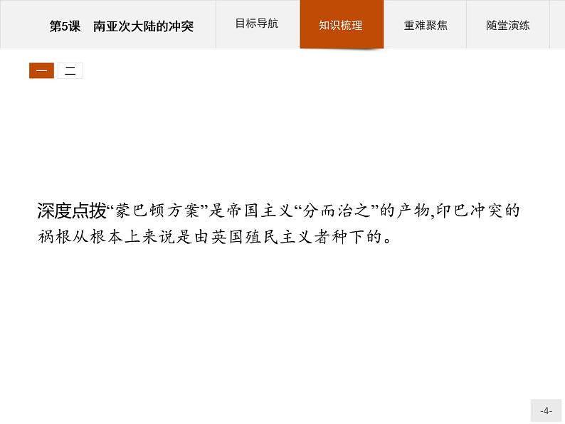 高中历史人教版选修3课件：5.5 南亚次大陆的冲突课件04